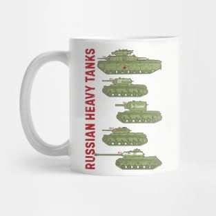 For the tank lover. Heavy tanks of the USSR WW2 Mug